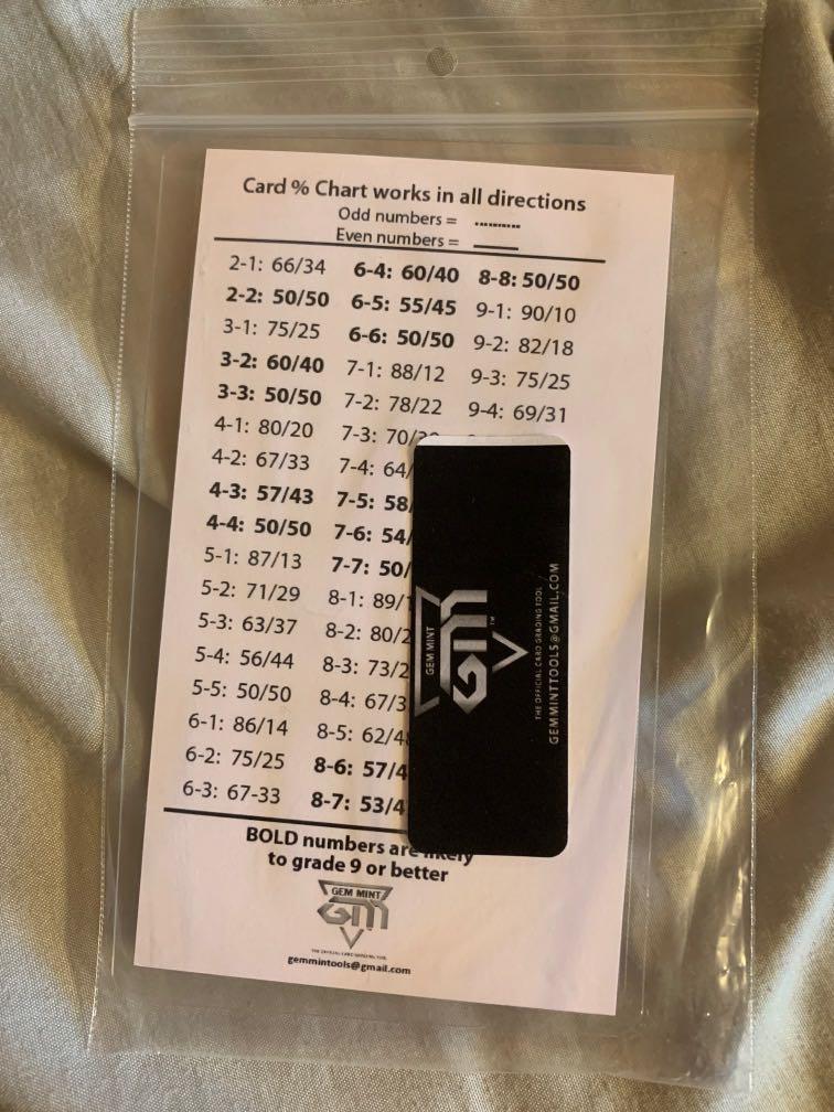 Gem mint grading tool, Hobbies & Toys, Toys & Games on Carousell