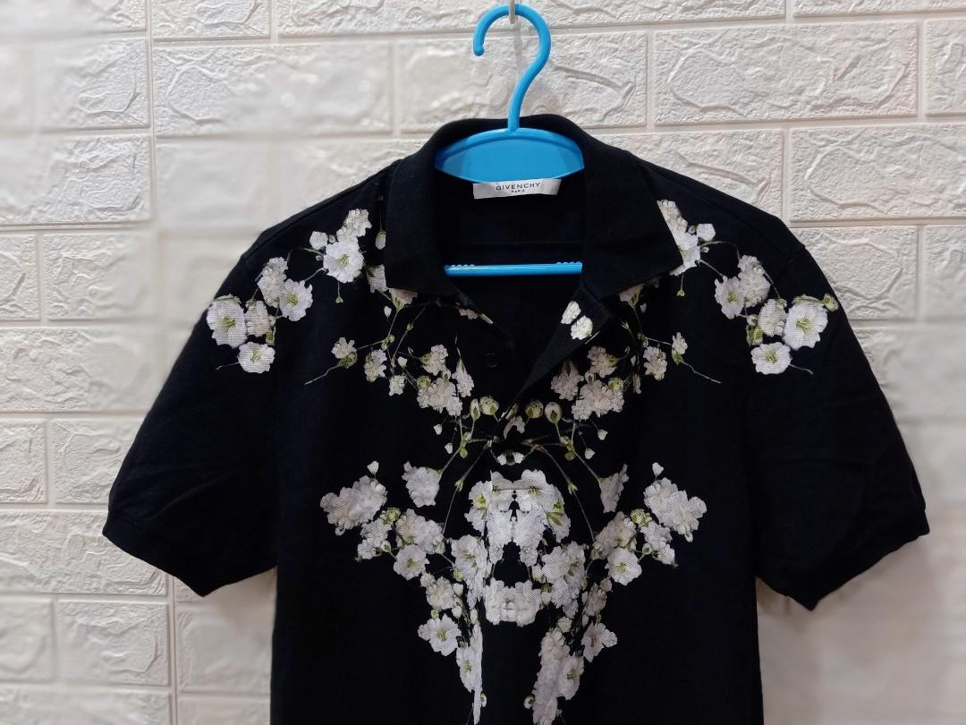 Givenchy mens floral shirt new arrivals