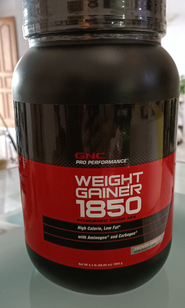 GNC weight gainer 1850, Health & Nutrition, Health Supplements, Sports & Fitness Nutrition on