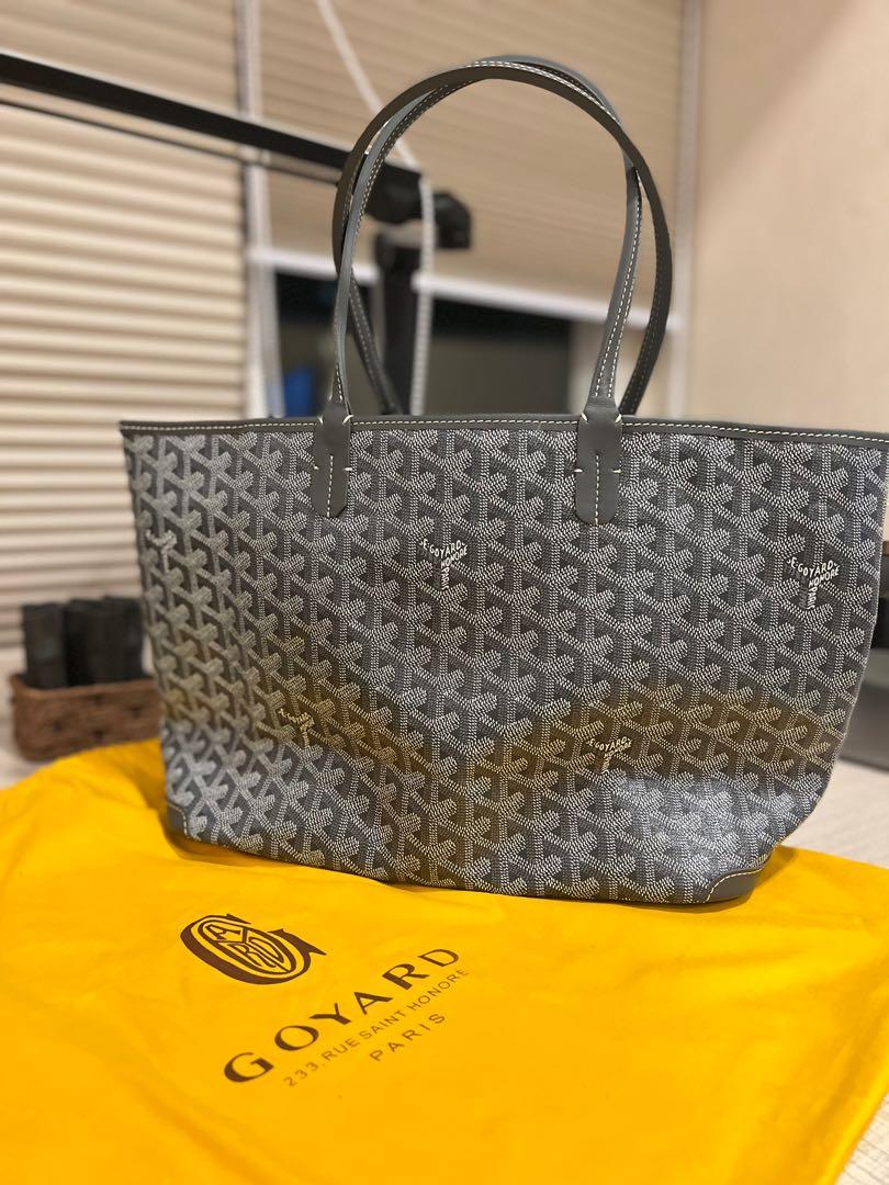 goyard grey tote