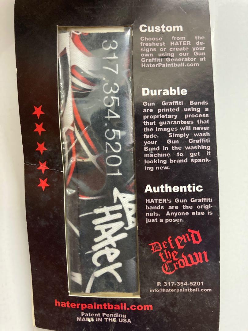 Hater Paintball Barrel Wrap, Sports Equipment, Other Sports Equipment