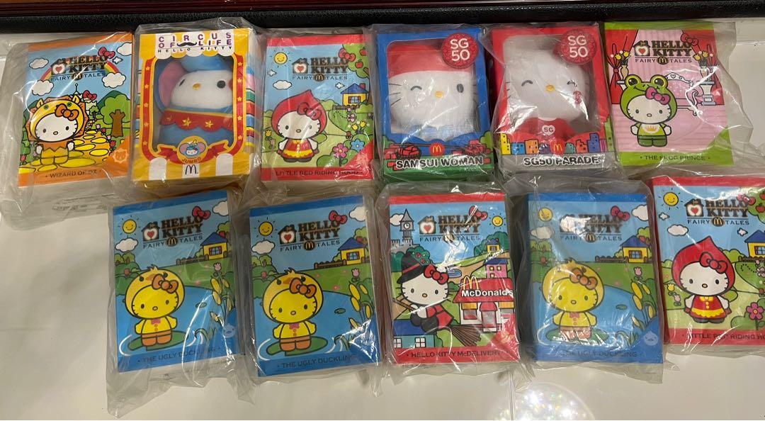 Hello kitty (Category: Plushies & Soft Toys) located in Singapore. Submitted by whitexmas (Listing ID 1128769877, Image 1). Description: For all 11 boxes Plush at $20 brand new.