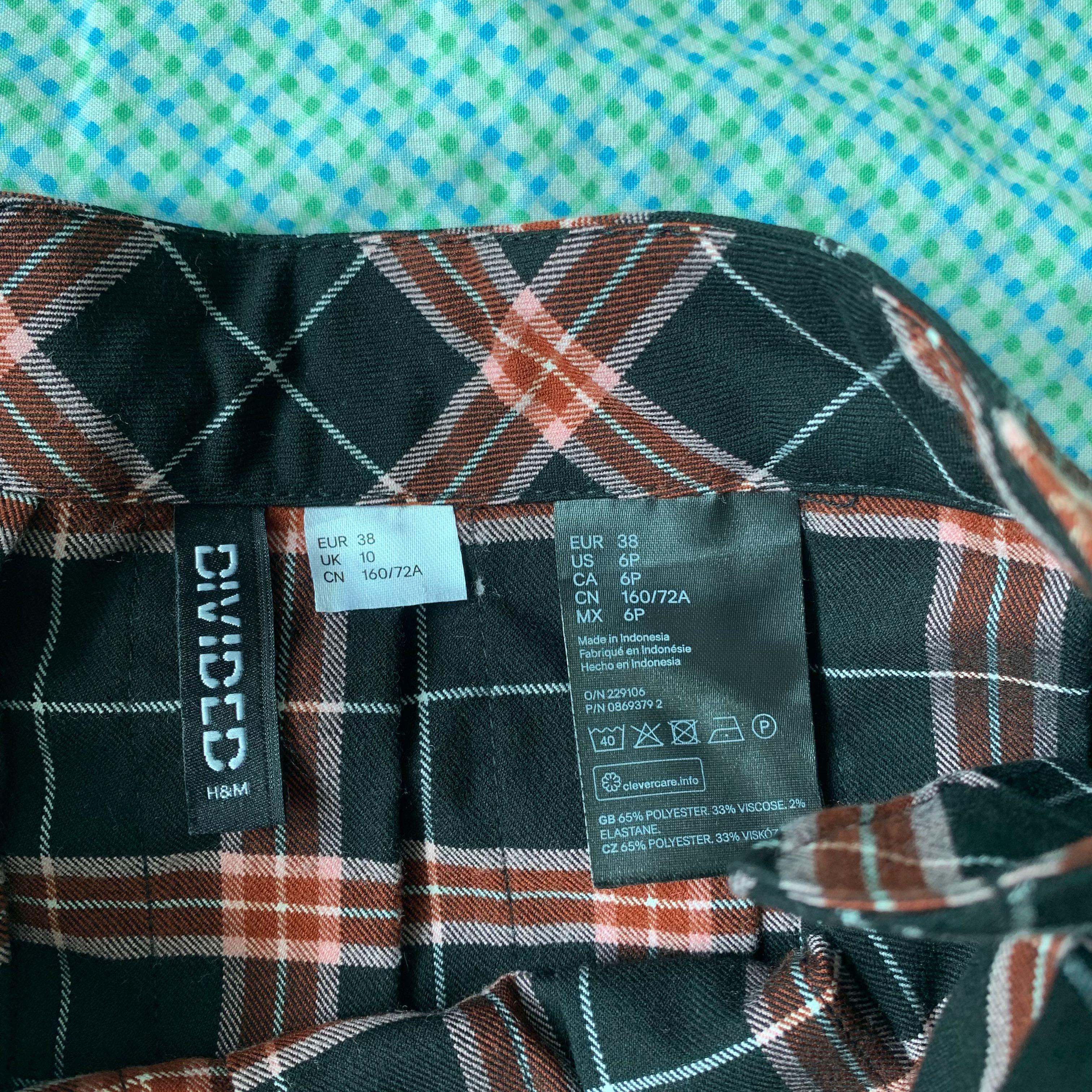 H and m top tennis skirt