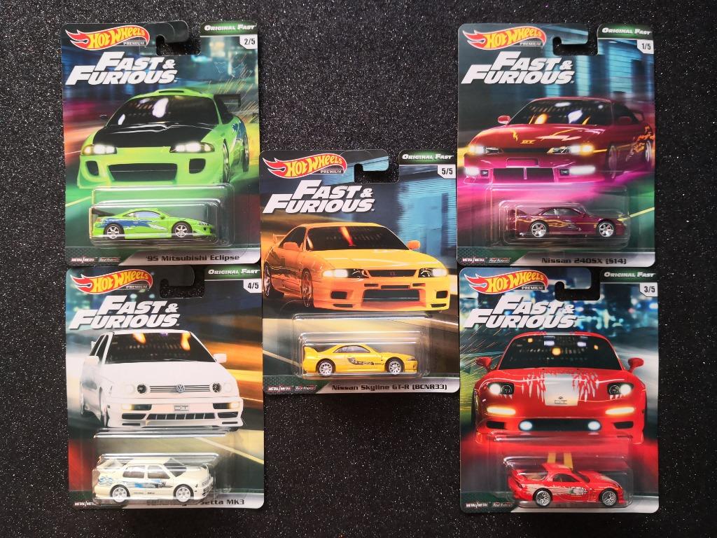 Hot Wheels Fast Furious Original Fast Wave 2 Hobbies Toys