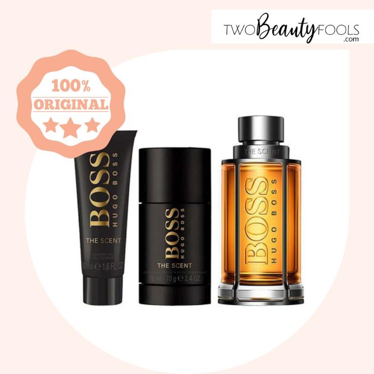 Hugo boss the scent men's gift set hotsell
