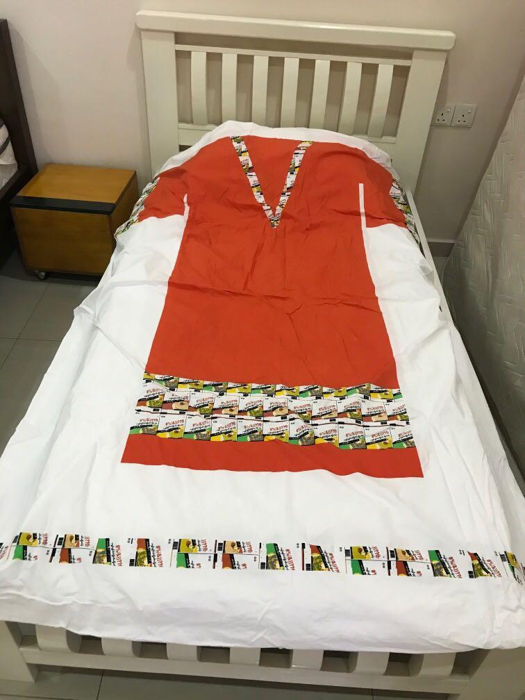 IKEA quilt cover (Single), Furniture & Home Living, Furniture, Bed