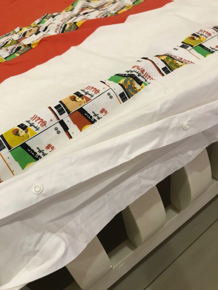 IKEA quilt cover (Single), Furniture & Home Living, Furniture, Bed