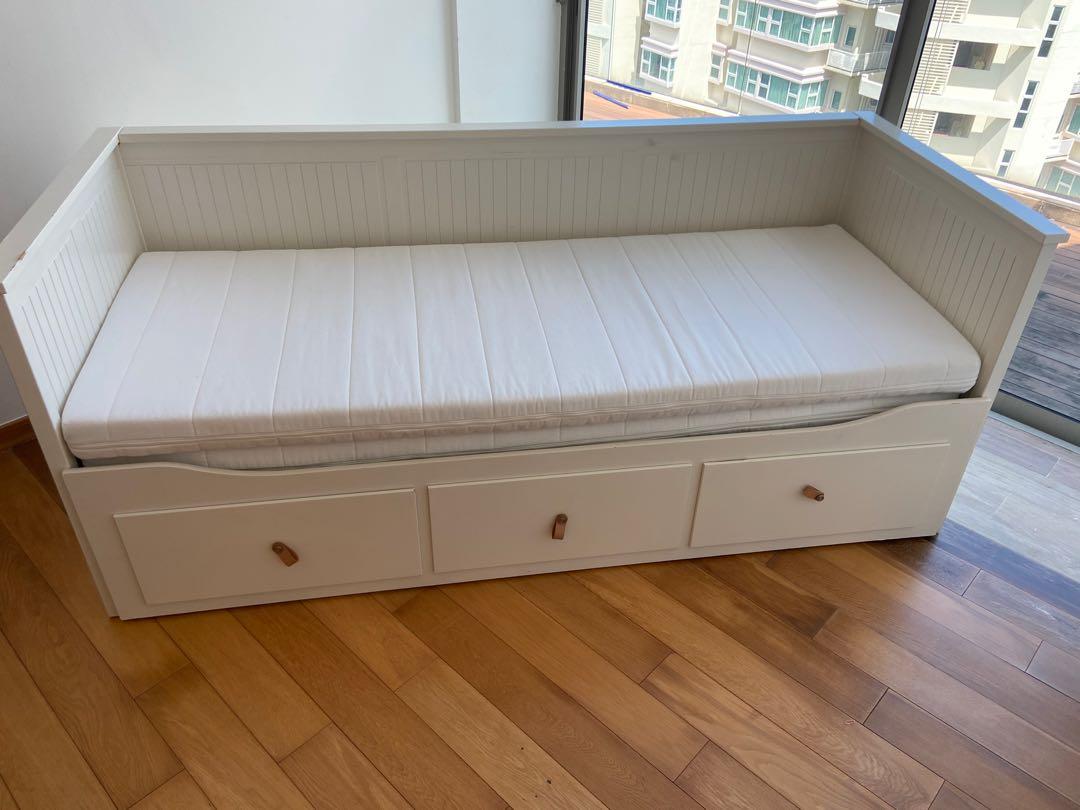 Ikea wooden sofa store bed