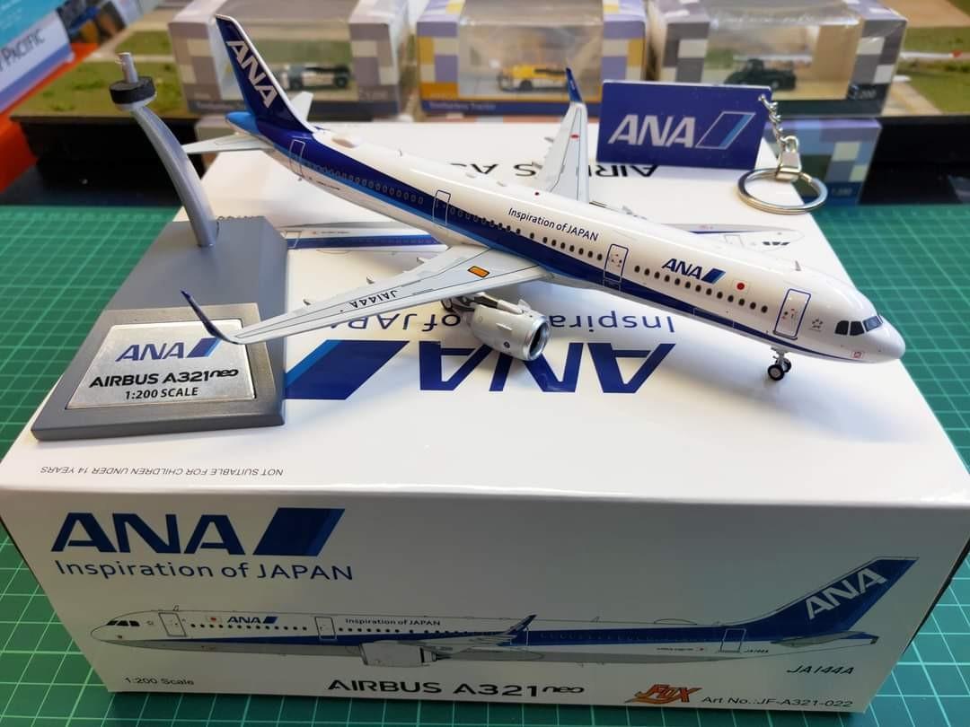 中古品という事をご理解くださいJ-Fox ANA A321neo 1/200 - 航空機