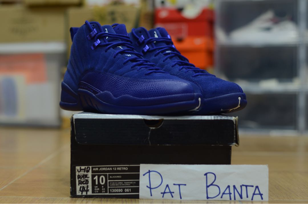 jordan 12s deep royal blue