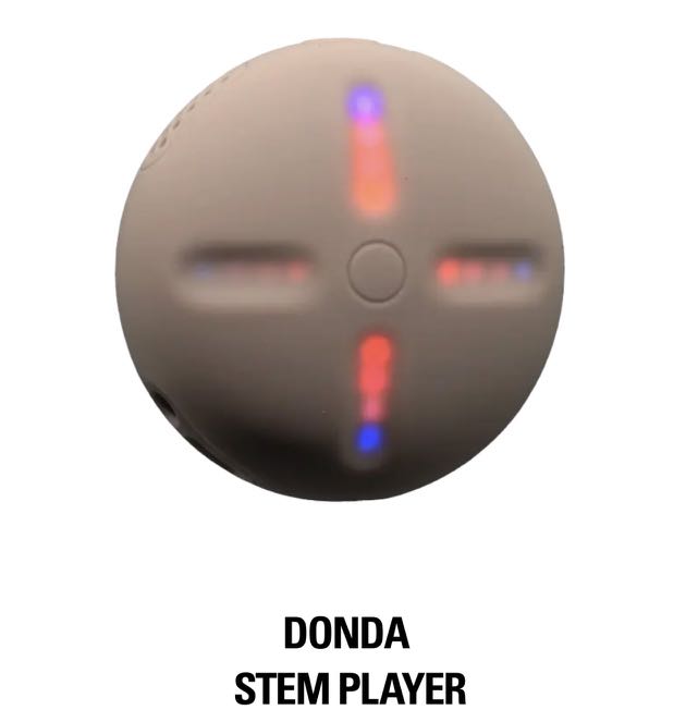 Kanye West Yeezy Donda Stem Player Portable Music Player, Audio ...