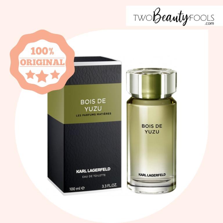 KARL LAGERFELD BOIS DE YUZU EDT FOR MEN 100ml Brand New 100