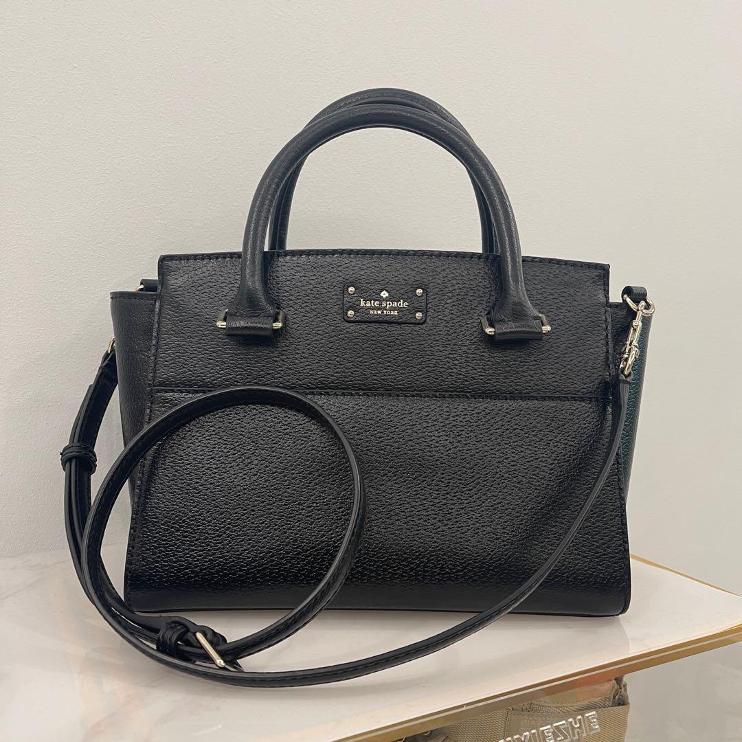 Kate Spade Bag Grove Street Small Lana Satchel Black pre loved