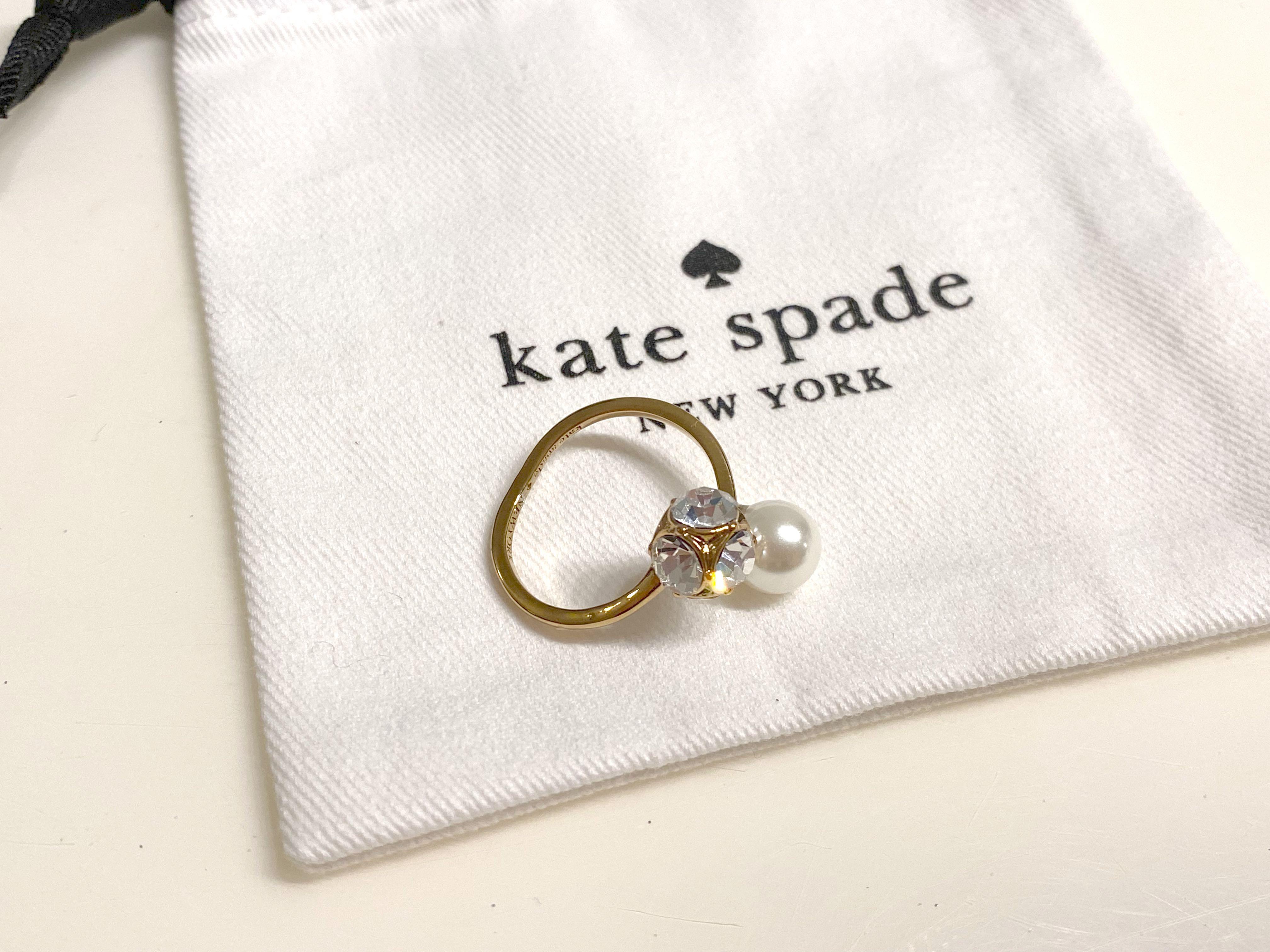 Kate spade pearl ring shop