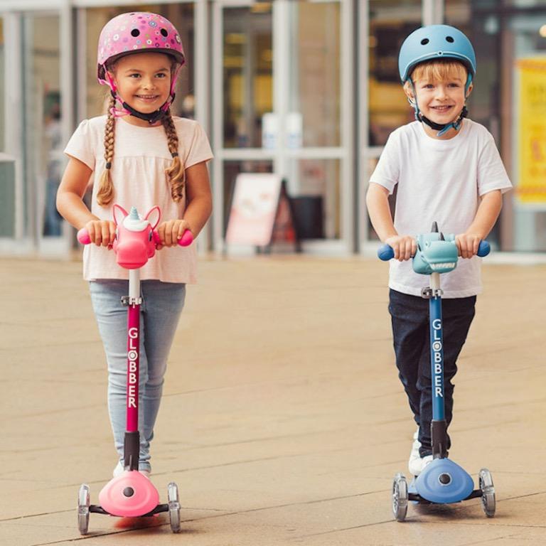 Globber primo foldable 2025 lights