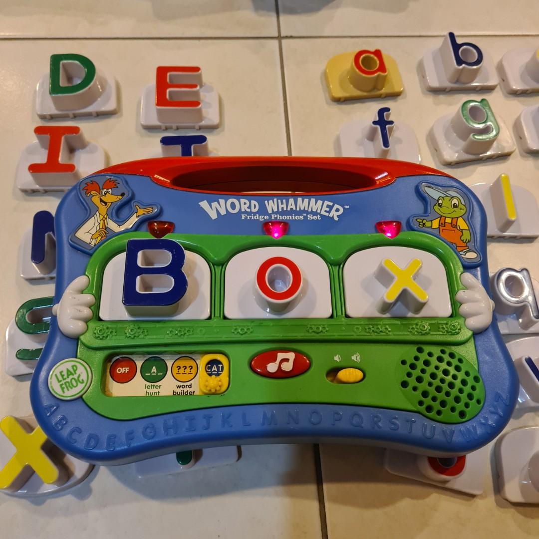 Leapfrog word whammer 2025 fridge phonics walmart