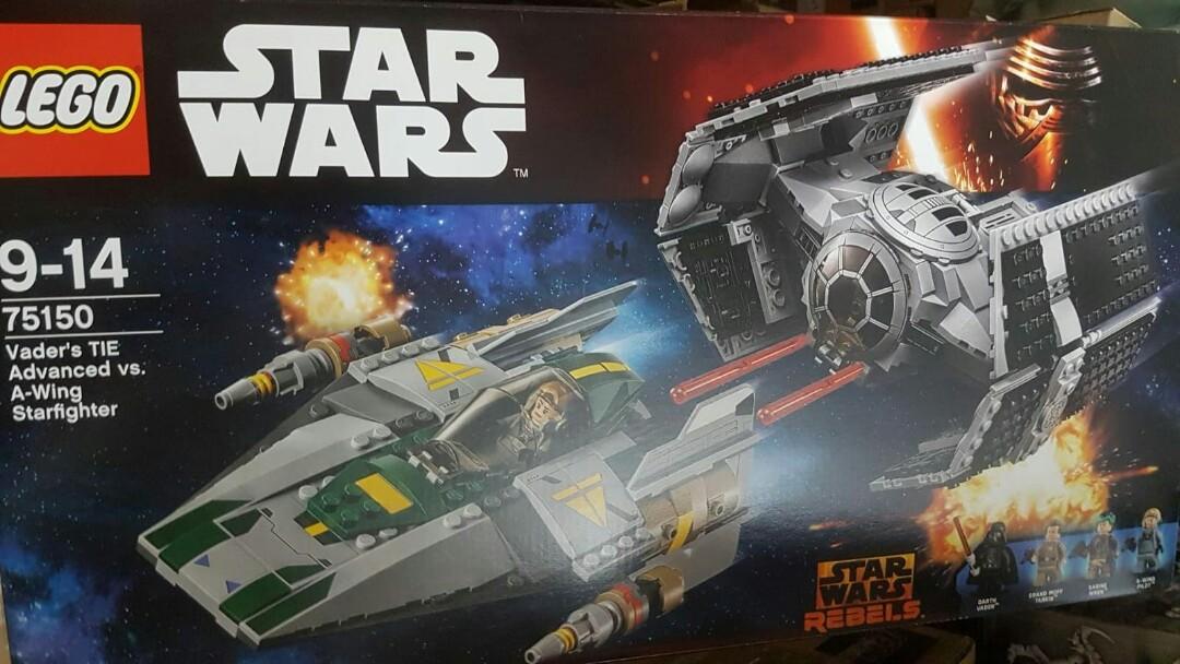 A Wing Starfighter Lego Ucs Vader's Tie Fighter LEGO 75150