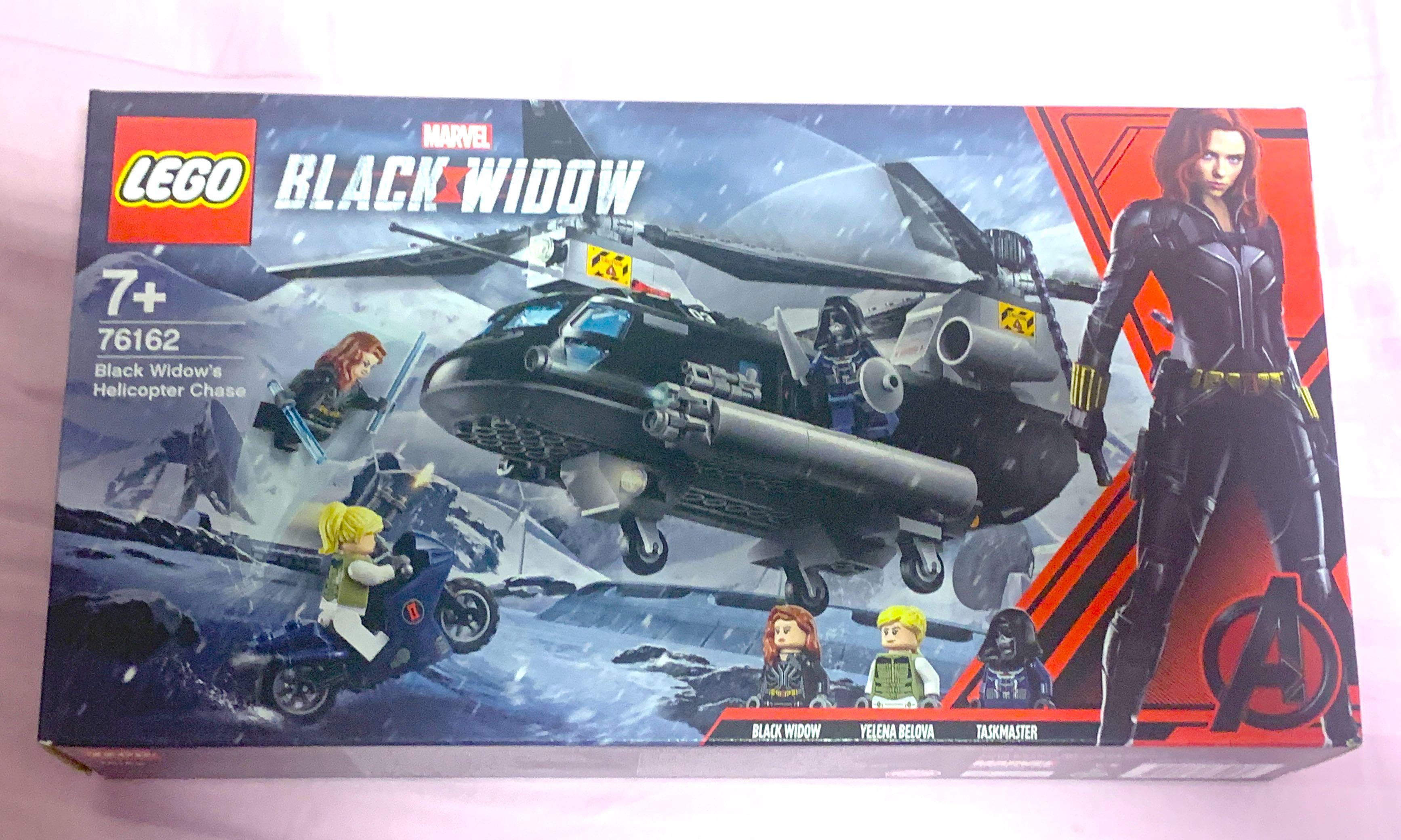 LEGO 76162 Marvel Super Heroes Black Widow's Helicopter Chase New & Sealed 