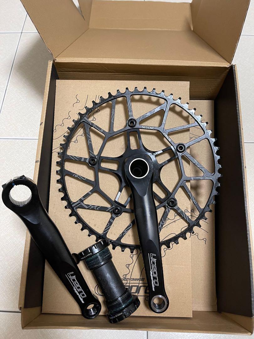 Litepro super 2025 hollowtech crankset