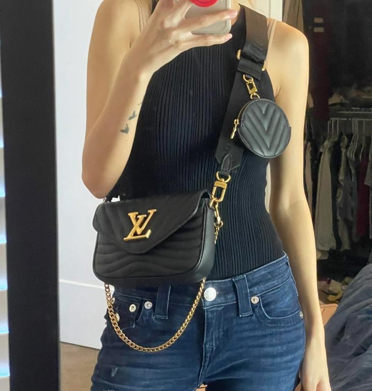Multi pochette new wave noir clearance