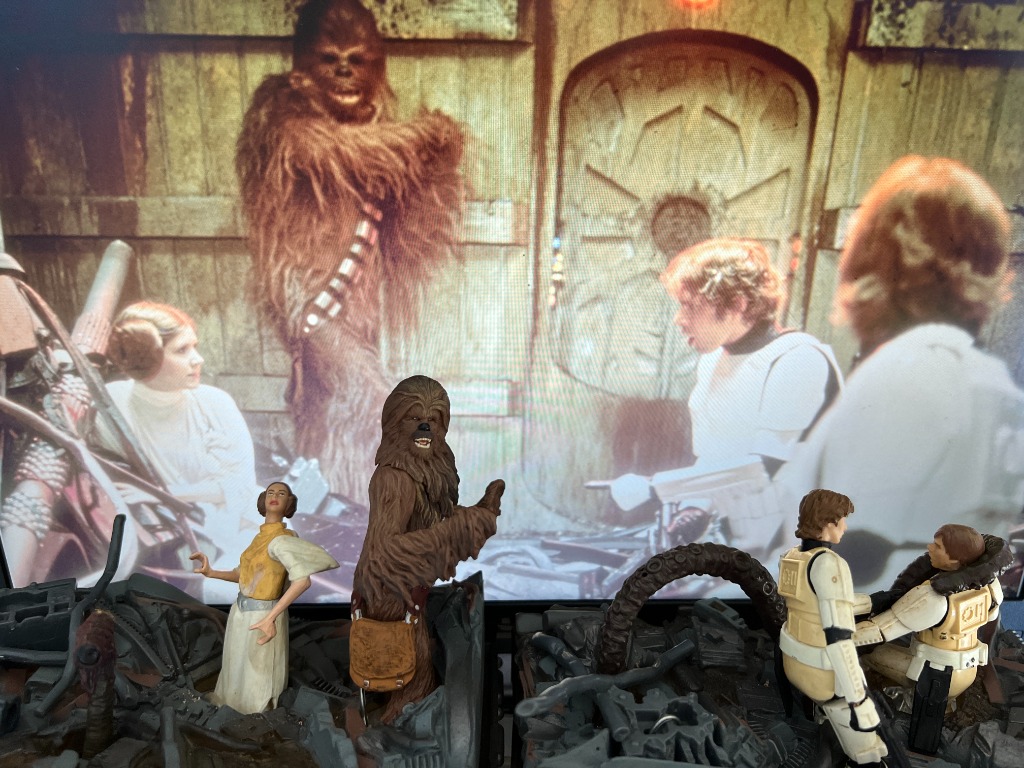 Luke Skywalker Princess Leia Organa Han Solo Chewbacca Trash