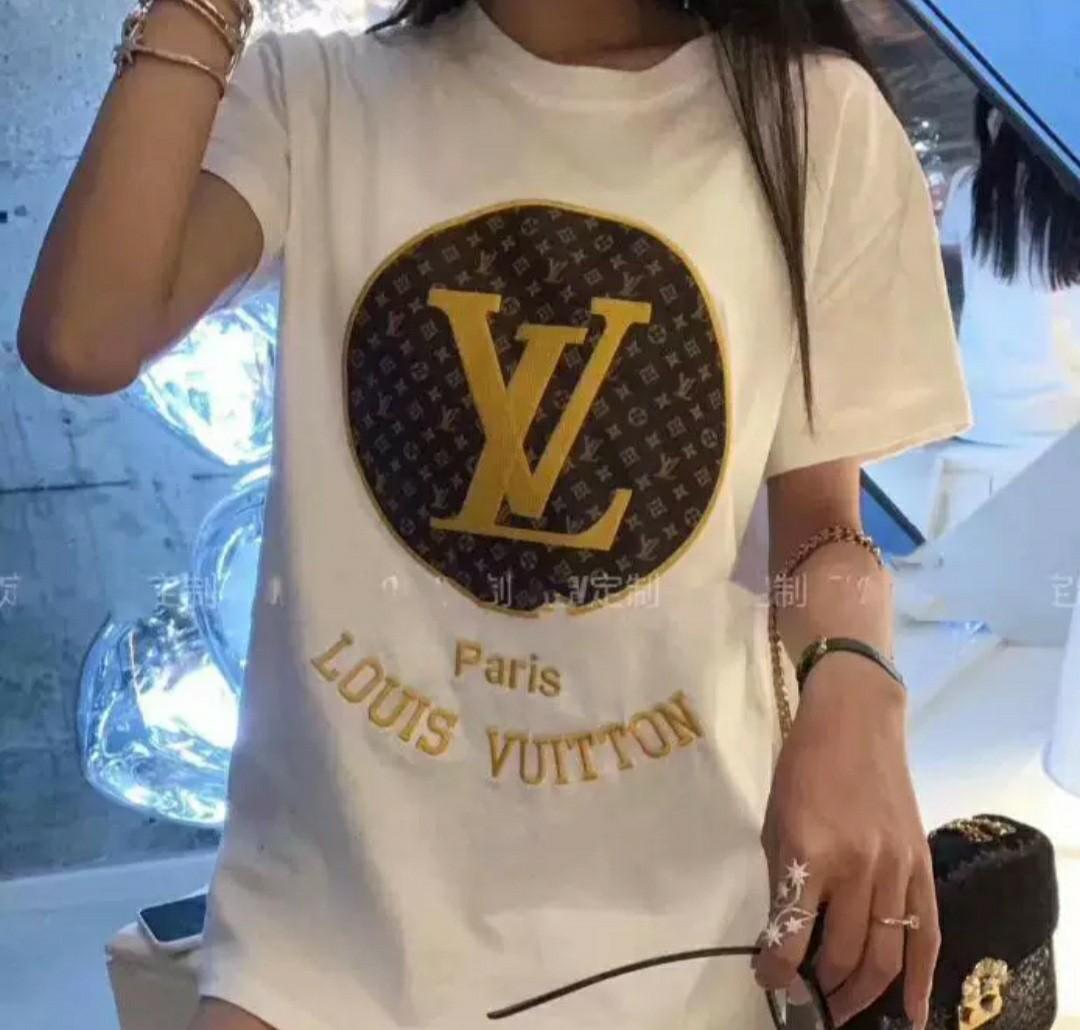Louis Vuitton t shirt (original), Women's Fashion, Tops, Shirts on Carousell