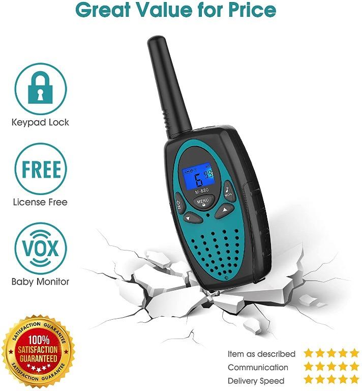M880 Walkie Talkies (Blue 2 Pack) (Used), Mobile Phones & Gadgets
