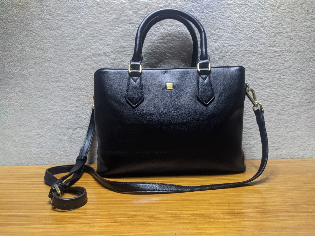 McLanee Structured Two way Office Bag, Women's Fashion, Bags & Wallets ...
