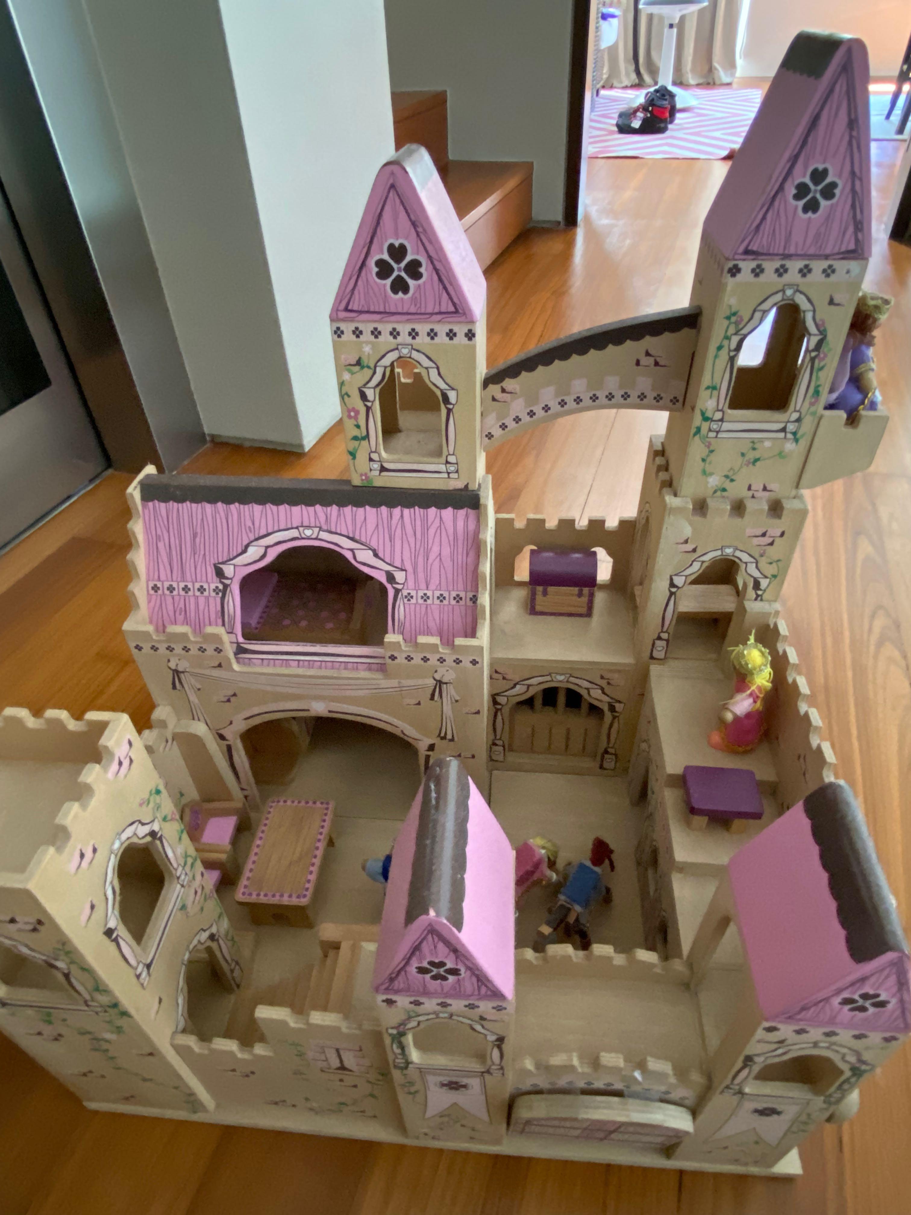 Melissa Doug Princess Medieval Castle