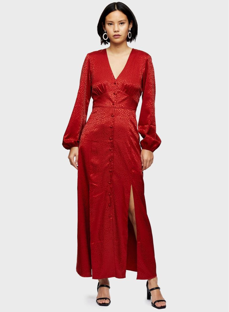Miss selfridge clearance jacquard dress