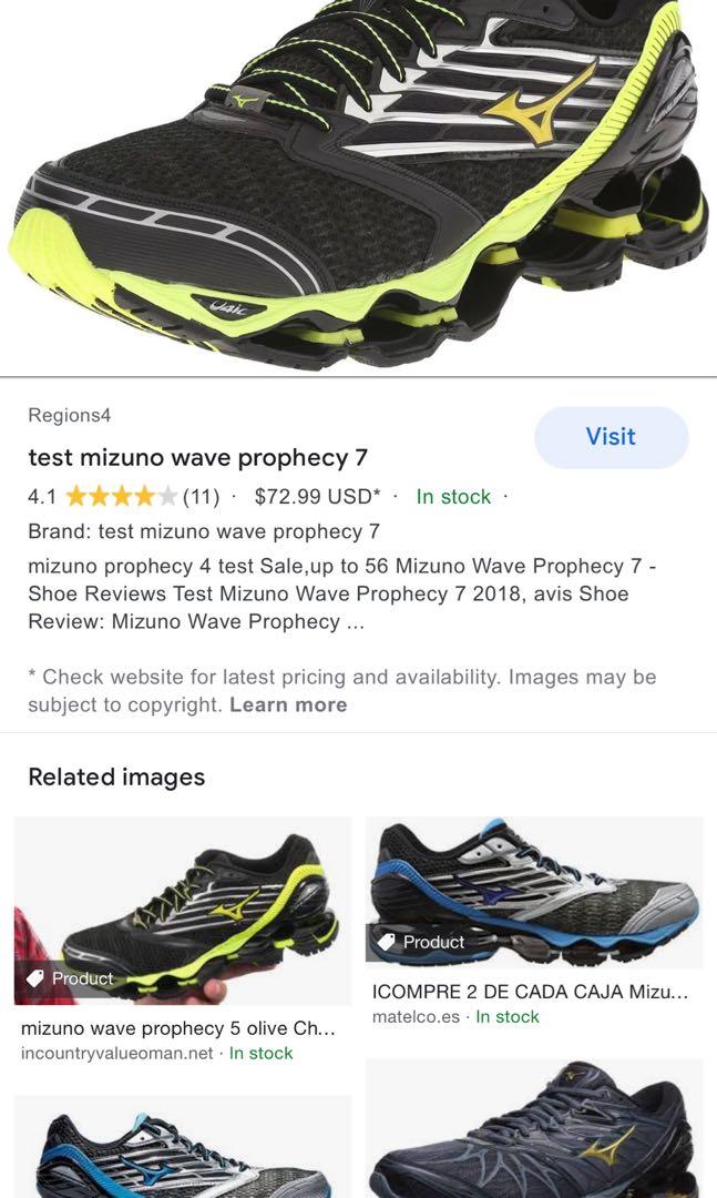 Test mizuno online prophecy 5