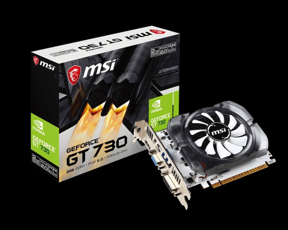 MSI GeForce GT 730 Video Card N730-2GD3V3 