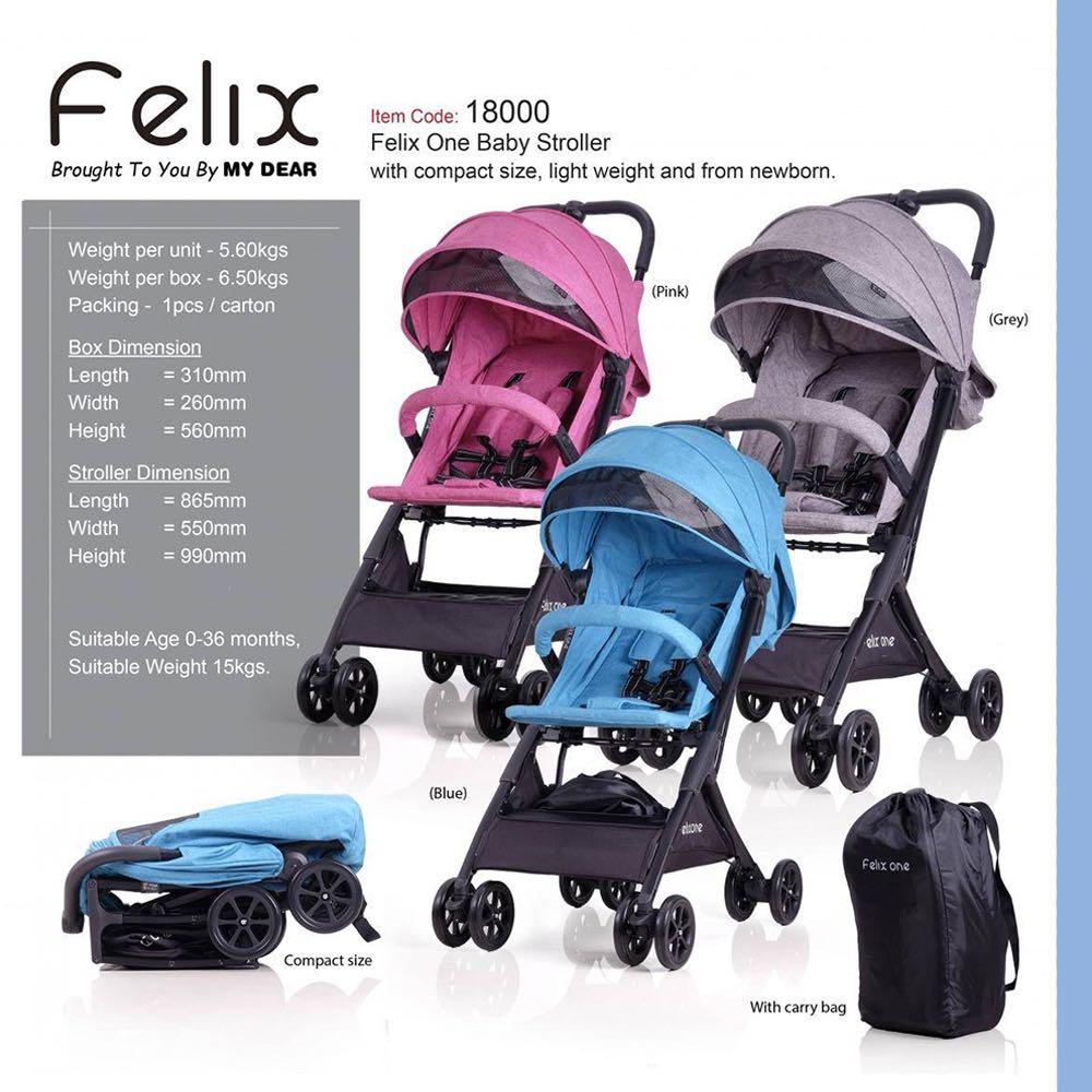 Felix one discount stroller review