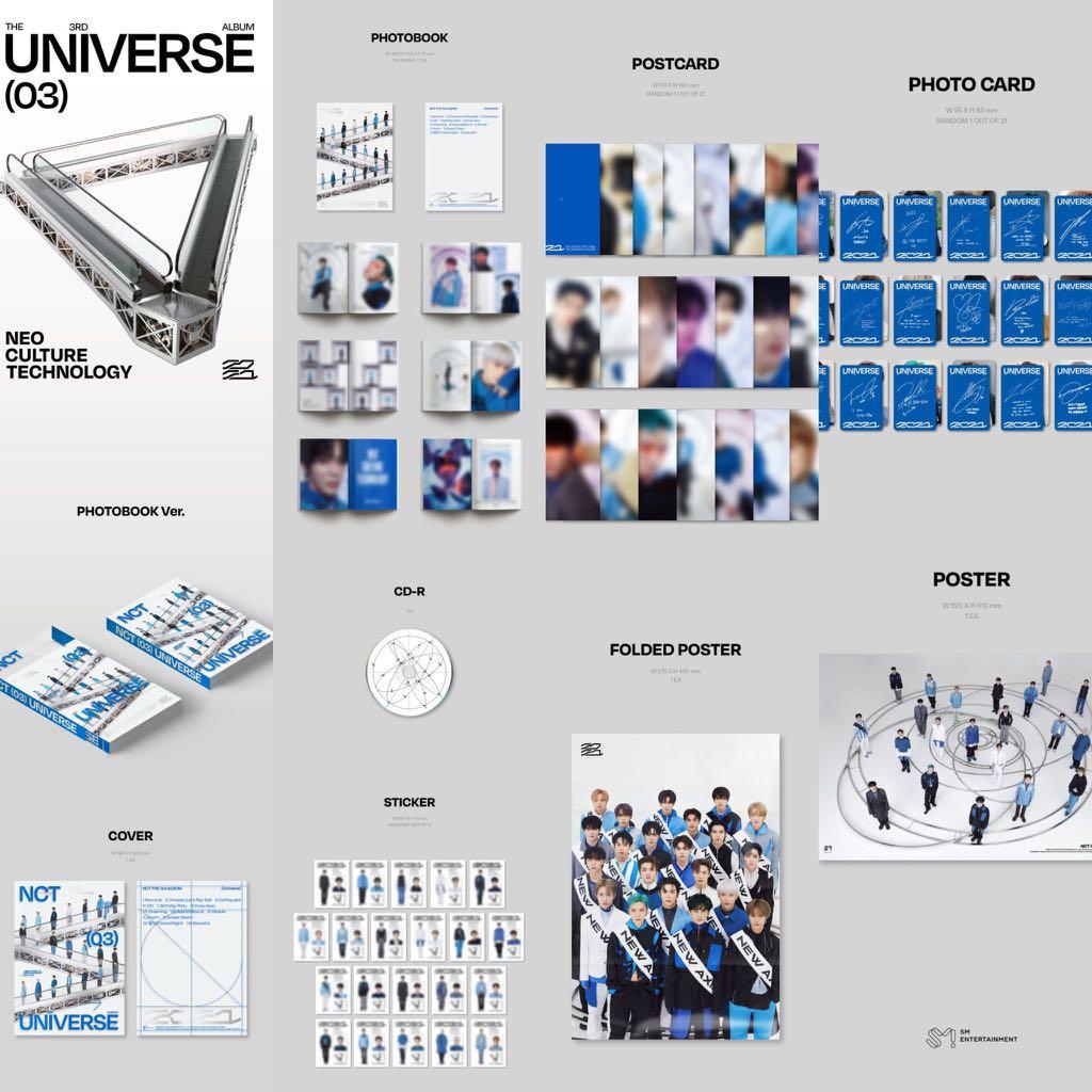 NCT 2021 universe ヘンドリー ユニバース スペシャル カード NCT The 3rd Album 'Universe'