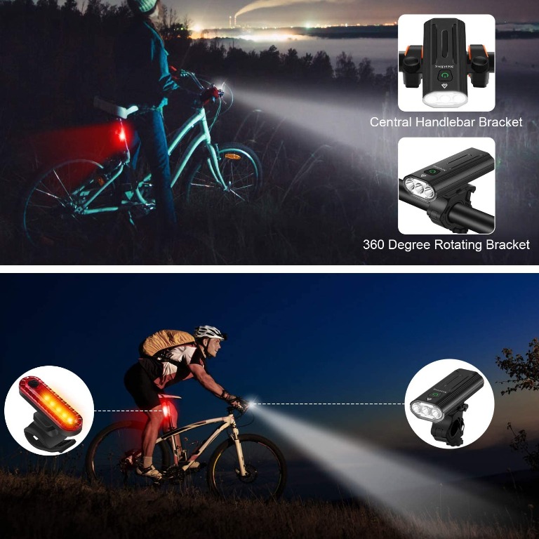 Nestling bike outlet light