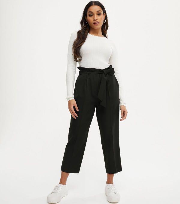 Paperbag trousers petite deals