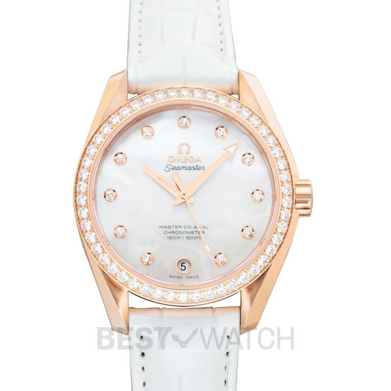 Omega ladies seamaster rose gold cheap