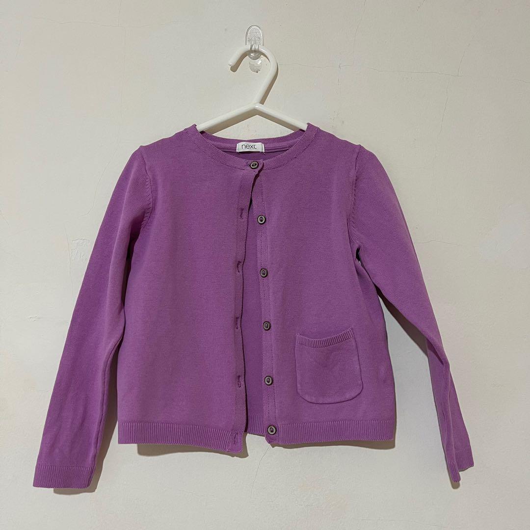 Purple on sale cardigan next