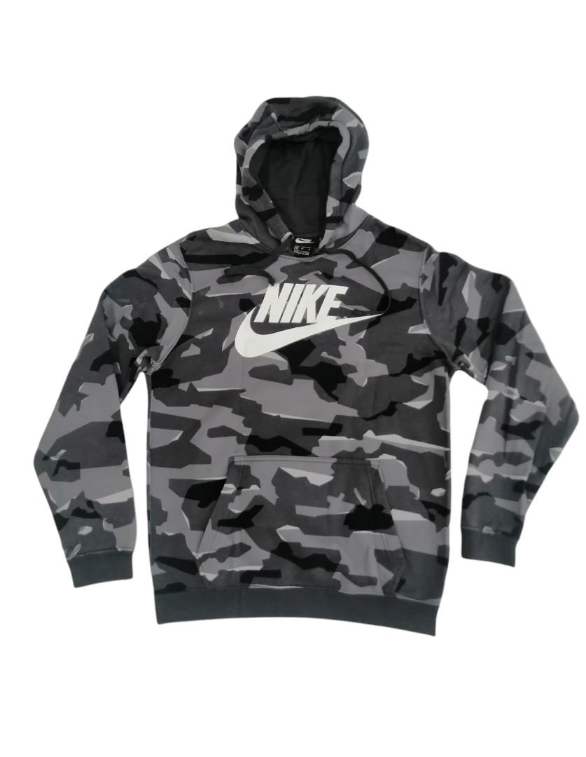 Camo discount sweatshirt nike