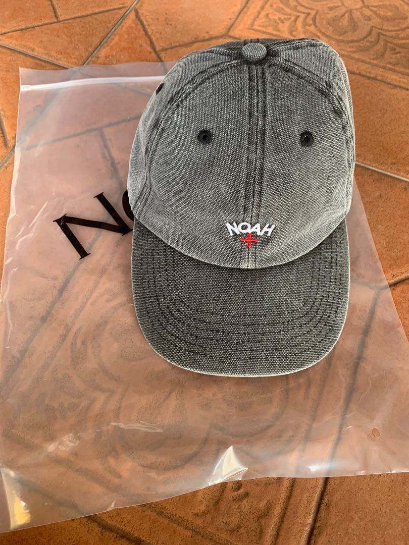 noah washed black cap made in usa, Men 