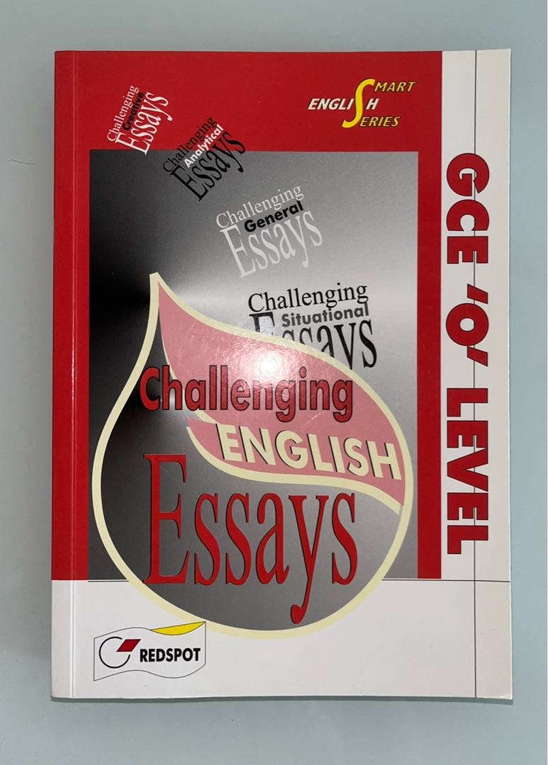 GCE O LEVEL ENGLISH ESSAY BOOK (NO MARKINGS), Hobbies & Toys, Books