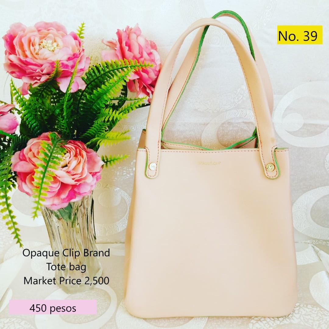 Opaque Clip Japan Branded Tote Bag Women S Fashion Bags Wallets Tote Bags On Carousell