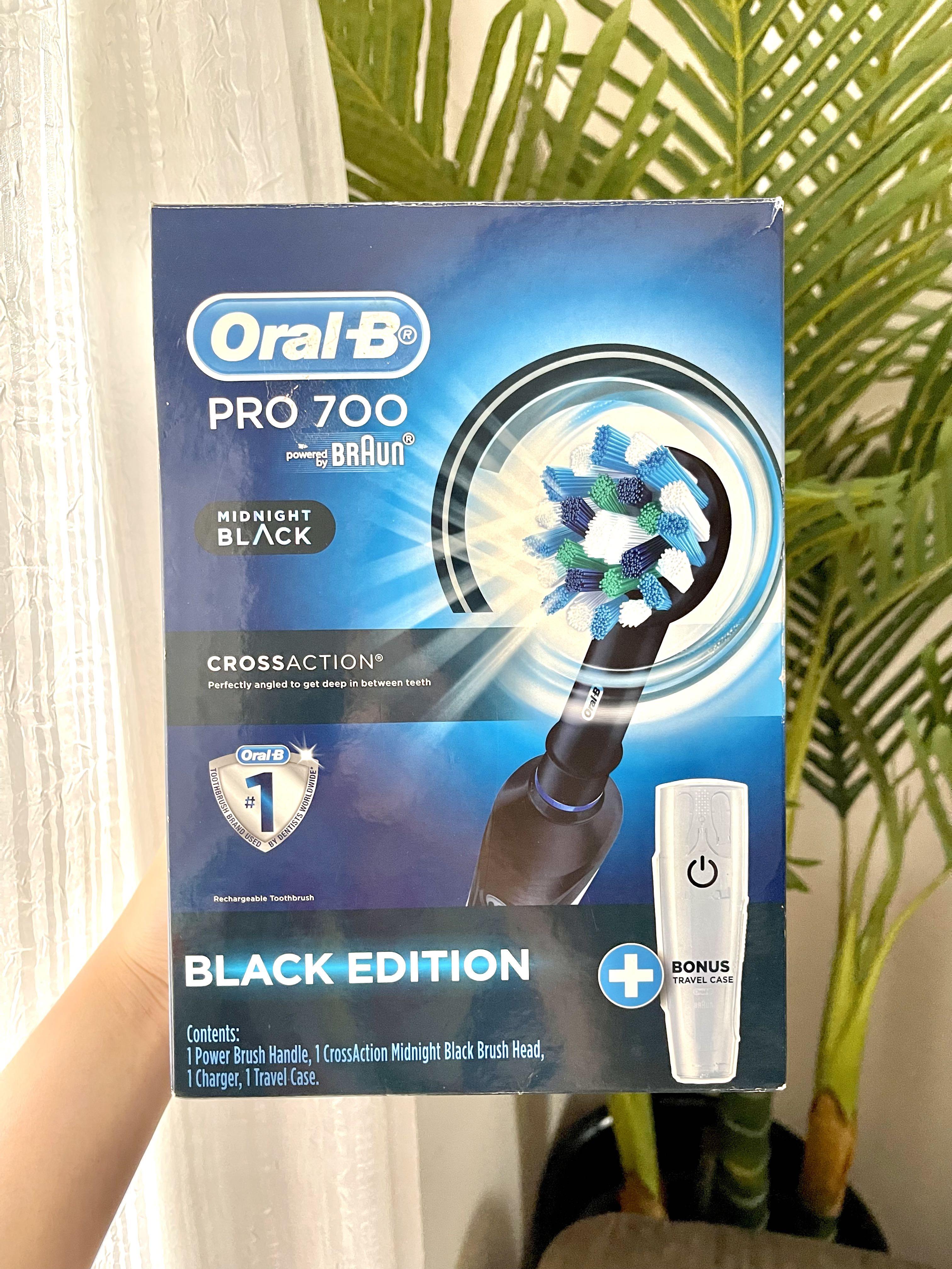 Valkuilen een experiment doen olifant Oral-B Pro 700 Toothbrush, Beauty & Personal Care, Oral Care on Carousell