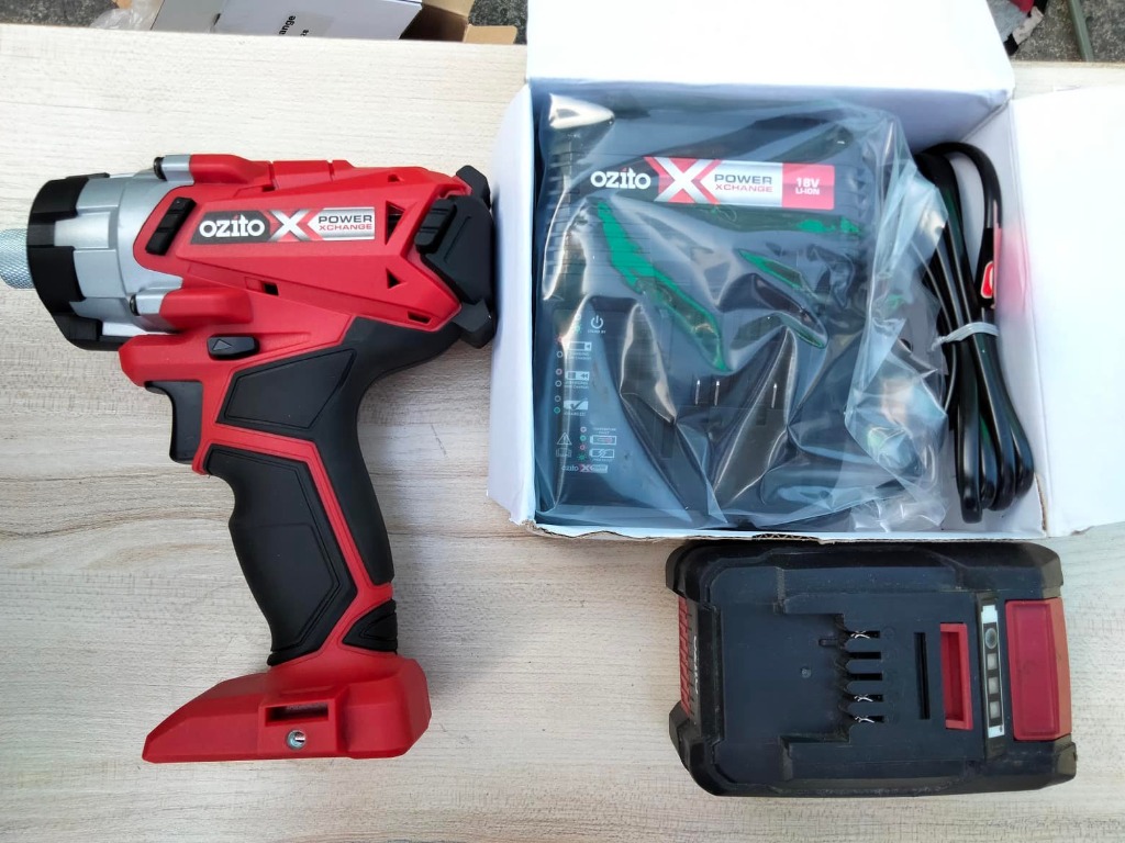 Ozito pxc 18v impact driver kit deals