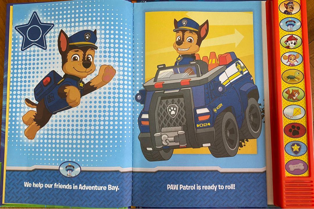  Paw Patrol - I'm Ready To Read with Chase Sound Book