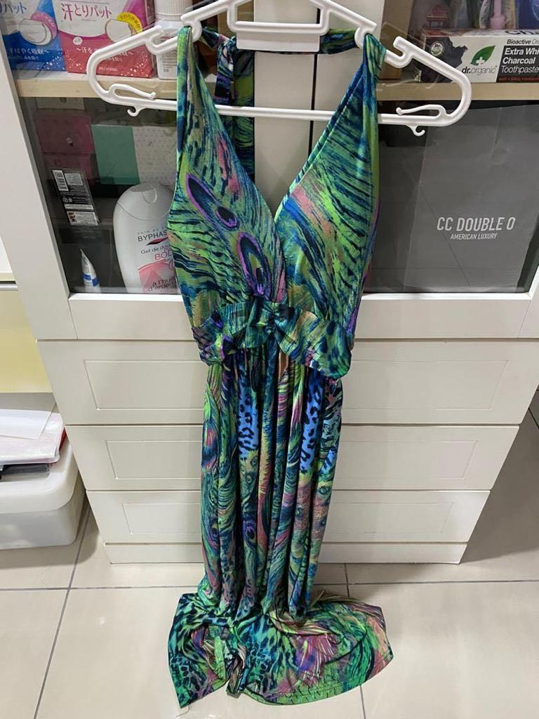Peacock online design dress