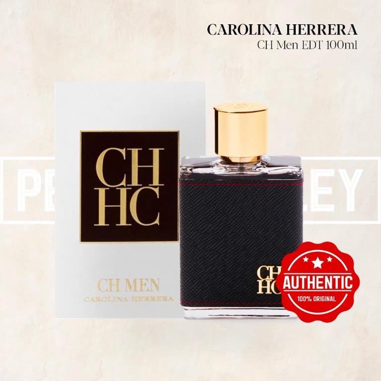 PERFUME ALLEY Carolina Herrera CH Men EDT Beauty Personal Care Fragrance Deodorants on Carousell