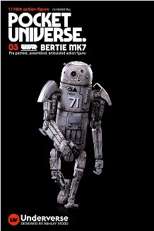 預訂/Pre-order】 UNDERVERSE POCKET 1/18 UNIVERSE WORLD WAR ROBOT2