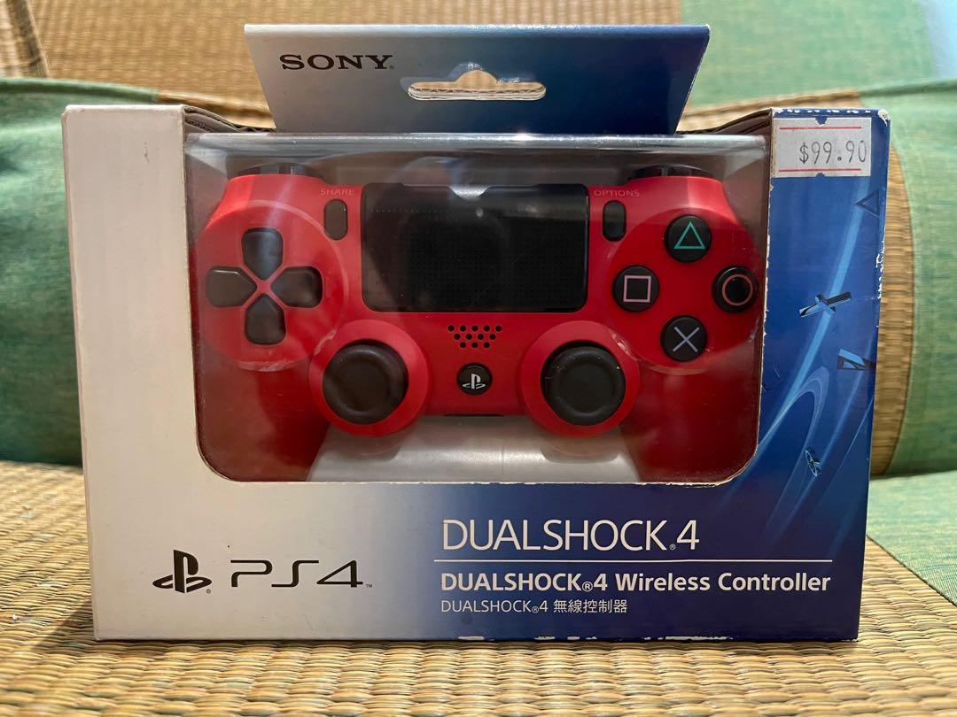 PS4 Controller Magma Red Original Sony Product Video Gaming Gaming sony-playstation-5-won-t-launch-in-the-next-12-months-the-verge