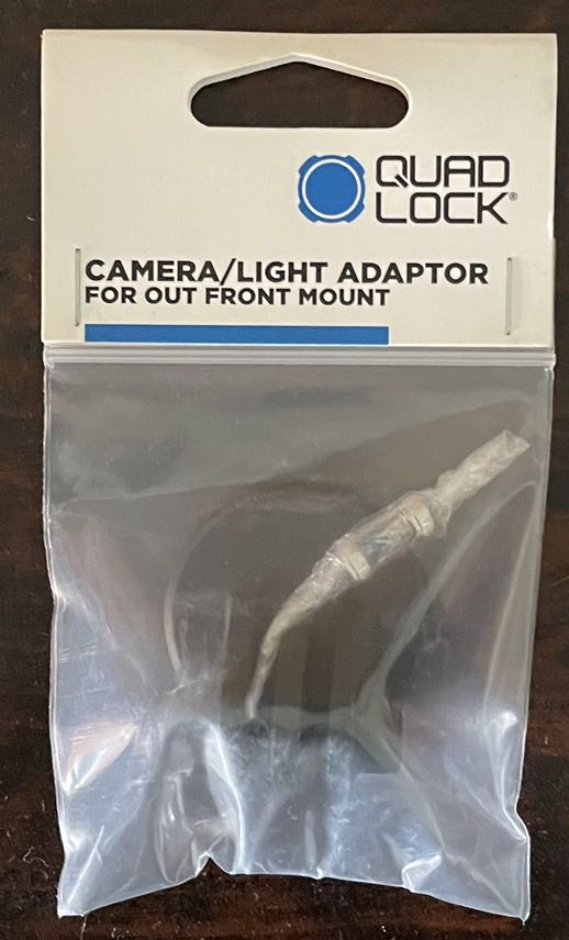 Quad Lock Out Front Mount Camera/Light Adaptor, Sports Equipment